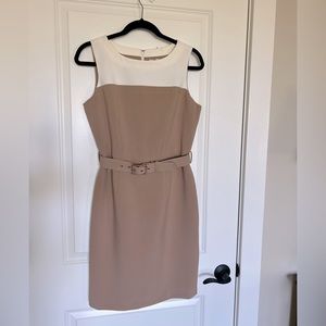 NWT Banana Republic 2-tone Sheath Dress SZ 6